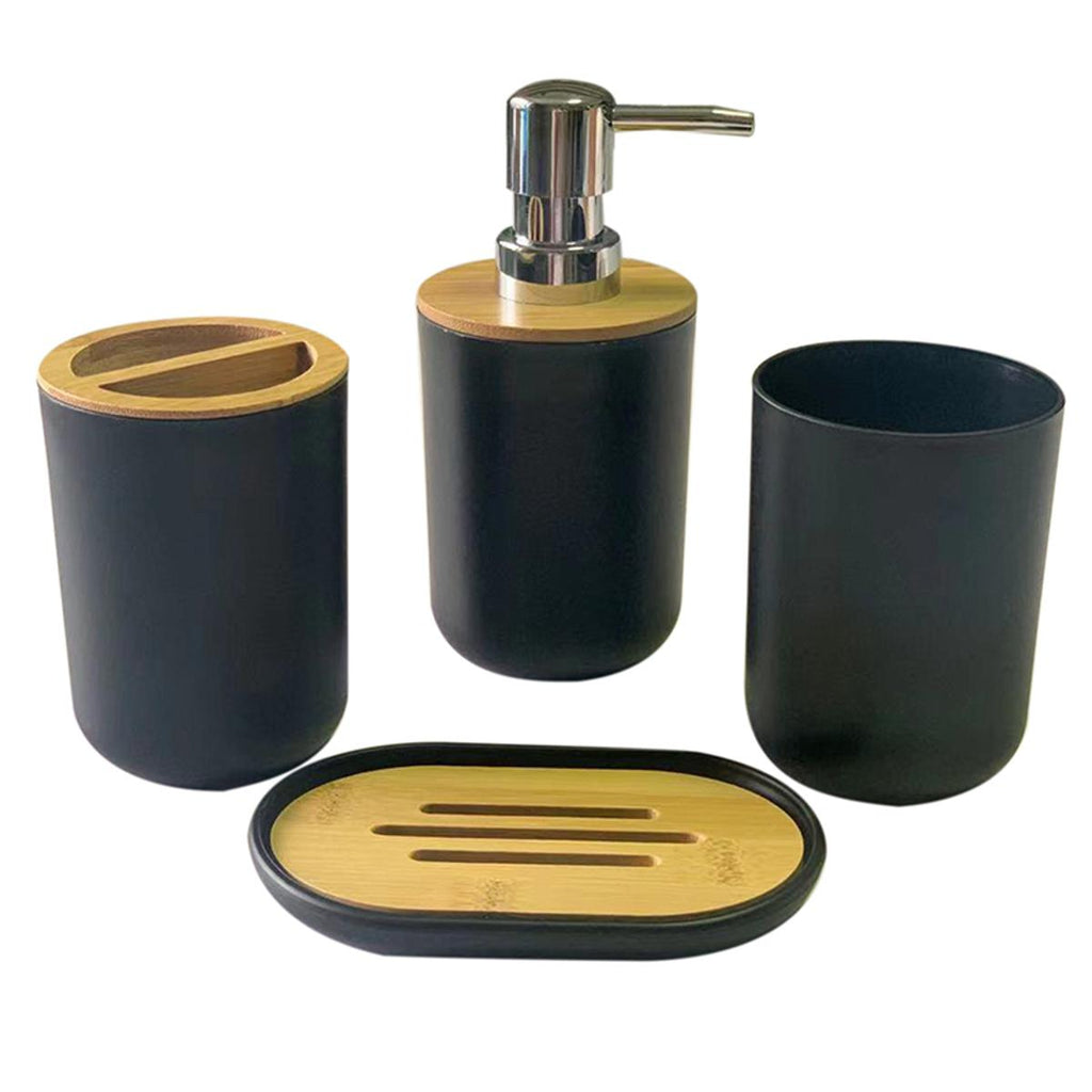 baderiebarneveld Bathroom Accessories Set with Soap Dispenser, Tumbler and Soap Dish